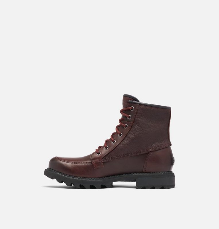 Mens Booties Red - Sorel Mad Brick™ Six - 697843-PMR